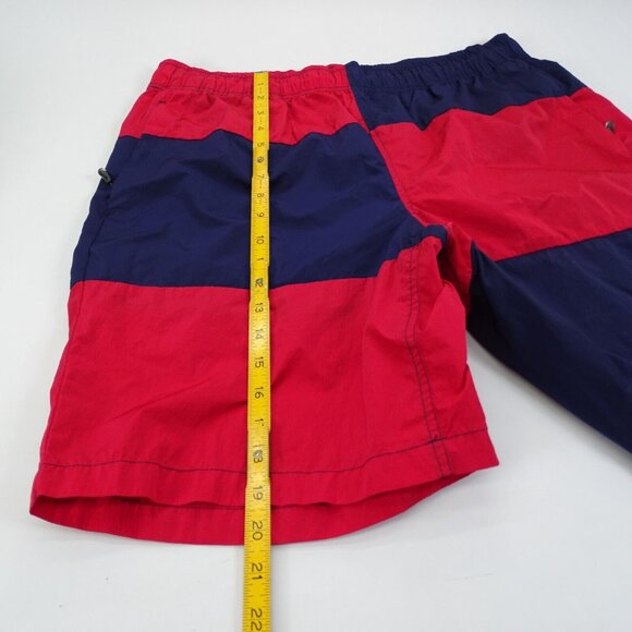 Jay-Z Roc Nation Paper Planes Red Blue Swim Nylon Shorts Size L/XL‎ - Picture 7 of 8